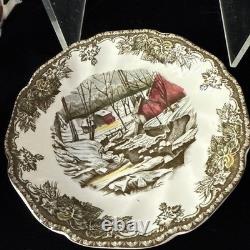 Set 4 Johnson Brothers The Friendly Village The Ice House Cups & Saucers