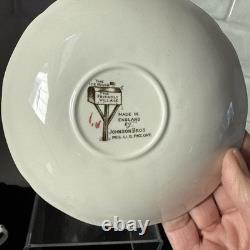 Set 4 Johnson Brothers The Friendly Village The Ice House Cups & Saucers