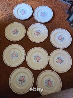 Set Of 10 Johnson Bros Dubarry 10 In Dinner Plates