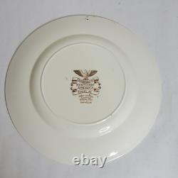 Set Of 12 Johnson Bros. Thanksgiving Historic America Collection Dinner Plates