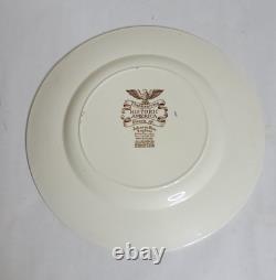 Set Of 12 Johnson Bros. Thanksgiving Historic America Collection Dinner Plates