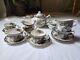Set Of 15 Piece Johnson Brothers Friendly Village Tea Set Teapot/creamer/teacups