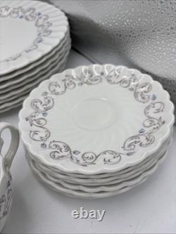 Set Of 48 China Johnson Bros ENCORE Plates, cups, Bowls, Saucer Ironstone England