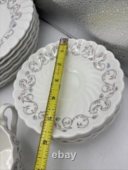 Set Of 48 China Johnson Bros ENCORE Plates, cups, Bowls, Saucer Ironstone England