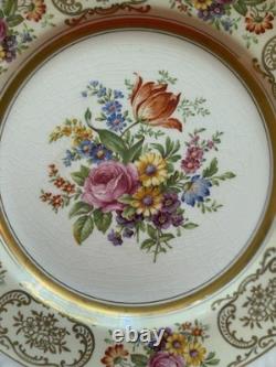 Set Of 6 Vintage Johnson Brothers Old English Belford Dinner Plates England