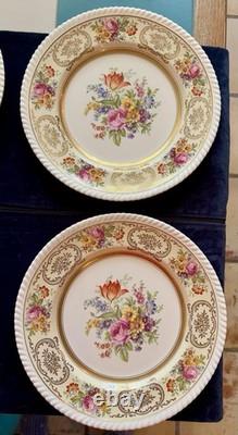 Set Of 6 Vintage Johnson Brothers Old English Belford Dinner Plates England