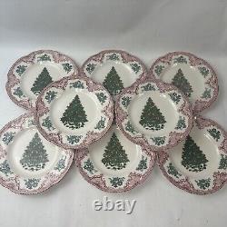 Set Of 8 Johnson Bros Old Britain Castles Side Salad Plate Luncheon 8 3/4 Plate