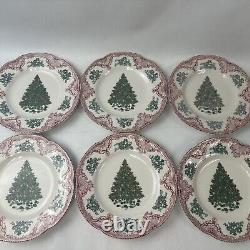 Set Of 8 Johnson Bros Old Britain Castles Side Salad Plate Luncheon 8 3/4 Plate