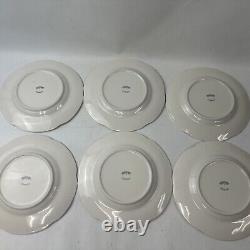 Set Of 8 Johnson Bros Old Britain Castles Side Salad Plate Luncheon 8 3/4 Plate