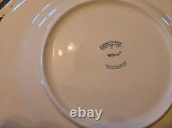 Set Of 8 Johnson Brothers Bros England BLUE WILLOW 11 Dinner Plate