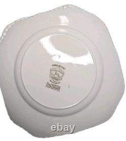 Set of 11 De Johnson Bros Garden Bouquet 7.5 Salad Plates England (Crazing)