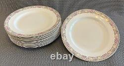 Set of 12 Antique Johnson Brothers Dinner Plates Made in England