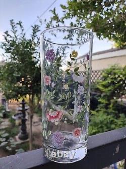 Set of 6 Summer Chintz Drinking Glasses by Johnson Brothers Made in England