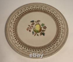 Set of 6 Vintage Johnson Bros. Fruit Sampler 10 inch Dinner Plates