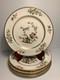 Set Of 6 Vintage Johnson Bros. Pareek Bird Pattern Dinner Plates 10 In