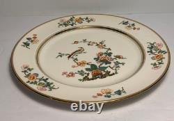 Set of 6 Vintage Johnson Bros. Pareek Bird Pattern Dinner Plates 10 in