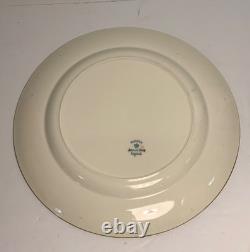 Set of 6 Vintage Johnson Bros. Pareek Bird Pattern Dinner Plates 10 in