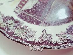 Set of 7 Johnson Brothers Friendly Village (3)10 Dinner (4) 8 Salad Plates