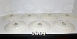 Set of 7 Johnson Brothers Harvest Fruit Windsor Ware 10.75 in. Dinner Plates