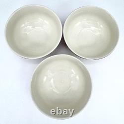 Set of 7 Johnson Brothers Old Britain Castles Pink Footed Oatmeal Bowls 5 3/8