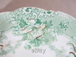 Set of 7 Johnson Brothers The Florentine Green 8 3/4 Luncheon Plates England