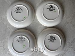 Set of 8 Romantic Vintage Butter Plates/Coasters -Johnson Bros, English Castles