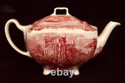 Tea Pot Johnson Bros OLD BRITAIN CASTLES England EUC