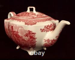 Tea Pot Johnson Bros OLD BRITAIN CASTLES England EUC