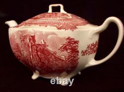 Tea Pot Johnson Bros OLD BRITAIN CASTLES England EUC