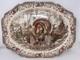 Thanksgiving Platter Johnson Brothers His Majesty Turkey Dinnerware Huge