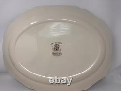 Thanksgiving Platter Johnson Brothers His Majesty Turkey Dinnerware Huge