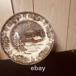 The Friendly Village by Johnson Brothers Vintage Plates, Egg Cups, Bowls