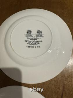 Tiffany & Co Ironstone Menagerie Plates Johnson Brothers England Set of 4