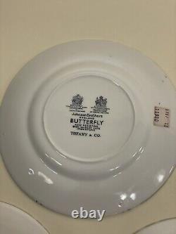 Tiffany & Co Johnson Brothers England Plate By Appt Of Queen Elizabeth Set Of 5