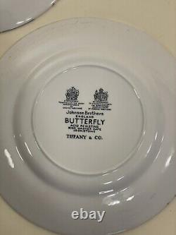 Tiffany & Co Johnson Brothers England Plate By Appt Of Queen Elizabeth Set Of 5