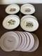 Tiffany & Co Staffordshire 8 Berry Assort Plates By Johnson Brothers (334me)