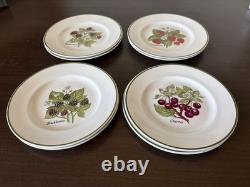 Tiffany & Co Staffordshire 8 Berry Assort Plates by Johnson Brothers (334ME)