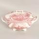 Tureen Old British Castles Pink Transferware Johnson Brothers England