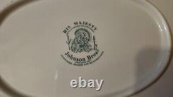 Turkey Platter Johnson Brothers His Majesty Thanksgiving Dinner Plate Gobble