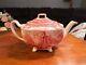 Vintage Johnson Bros. England 1792. Old Britain Castles Pink Transfer Tea Pot 4