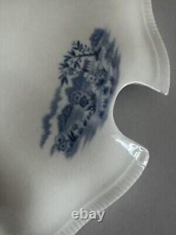 VTG JOHNSON BROS Rare English Gardens Blue & White Soup Tureen