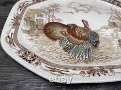 VTG Johnson Bros England BARNYARD KING 20.5x16 Large Turkey Serving Platter