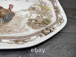 VTG Johnson Bros England BARNYARD KING 20.5x16 Large Turkey Serving Platter