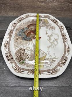 VTG Johnson Bros England BARNYARD KING 20.5x16 Large Turkey Serving Platter