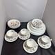 Vtg Johnson Bros Staffordshire Bouquet 4, 7 Piece Place Settings 28 Total Pieces