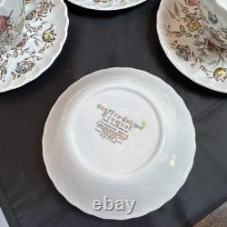 VTG Johnson Bros STAFFORDSHIRE BOUQUET 4, 7 Piece Place Settings 28 Total Pieces