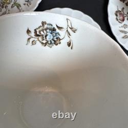 VTG Johnson Bros STAFFORDSHIRE BOUQUET 4, 7 Piece Place Settings 28 Total Pieces