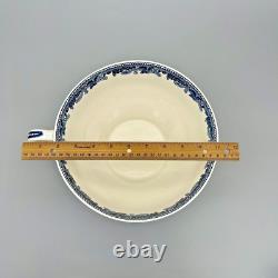 VTG Johnson Brothers HISTORIC AMERICA BLUE Colossal Cup & Saucer GREAT CONDITION