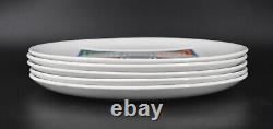 VTG Johnson Brothers Piazza Ironstone Snowhite Set of 11 Dinner & Bread Plates