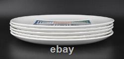 VTG Johnson Brothers Piazza Ironstone Snowhite Set of 11 Dinner & Bread Plates